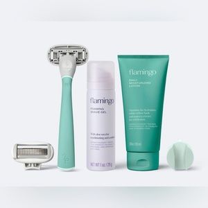 Flamingo Shaving Kit Set